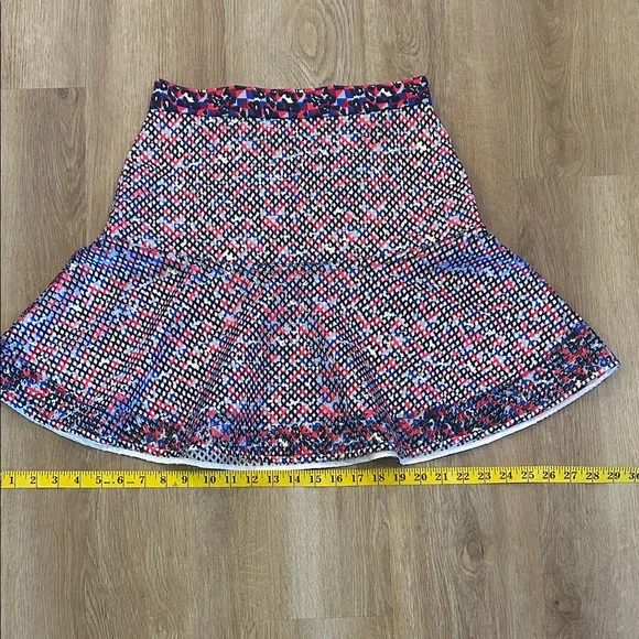 Camilla & Marc Vibrant A-Line Mesh Skirt Size 6 - Picture 5 of 9